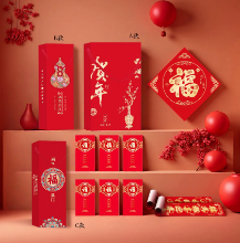 福星高照-对联礼盒套装