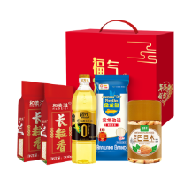 金龙油 油米面巴旦木福气满堂礼盒
