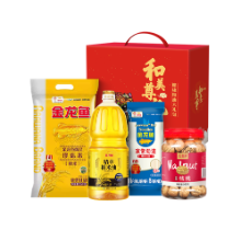 金龙油 油米面核桃组合 和美尊礼礼盒