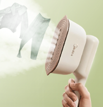 美的（Midea）手持挂烫机家用熨烫机/便携大功率电熨斗机/小型烫衣服蒸汽熨斗机YBJ12JD