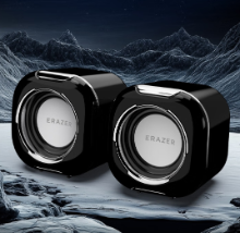 联想生态品牌异能者2.0有线电脑音箱迷你小音响小喇叭笔记本电脑桌面家用台式机USB高音质低音炮