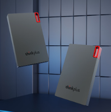 ThinkPlus联想 256G移动固态硬盘 Type-c接口PSSD移动硬盘小巧便携手机扩容盘 US800