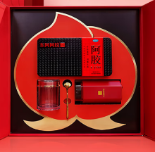 东阿阿胶 阿胶 211g 桃形款 礼盒装