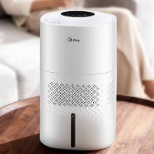 美的（Midea）无雾空气加湿器落地式家用母婴幼儿家用卧室静音抗菌小型雾化器空调取暖补水SZ-3J40